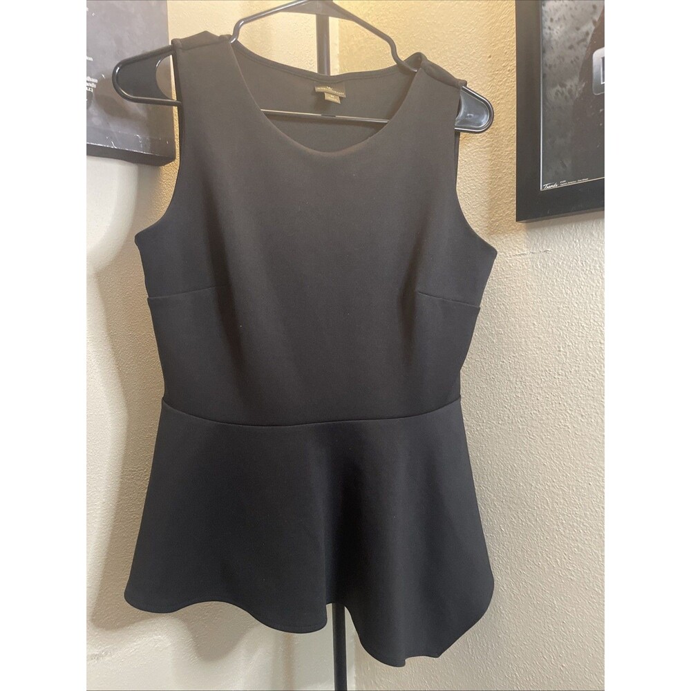 Worthington Elegant & Formal Event Black Sleeveless Comfy Top Size M